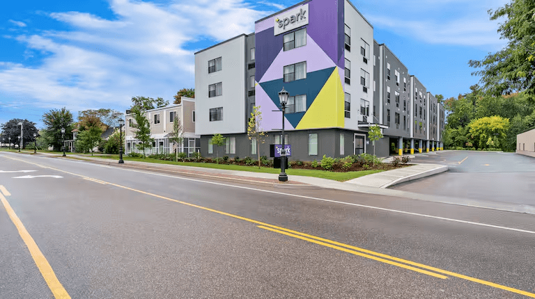 Exterior of Spark by Hilton, Essex Junction